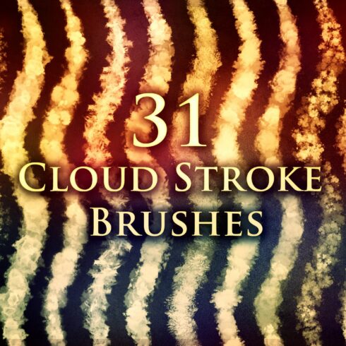 31 Cloud Stroke Brushescover image.
