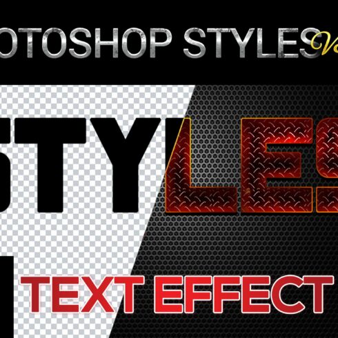 10 creative Photoshop Styles V340cover image.