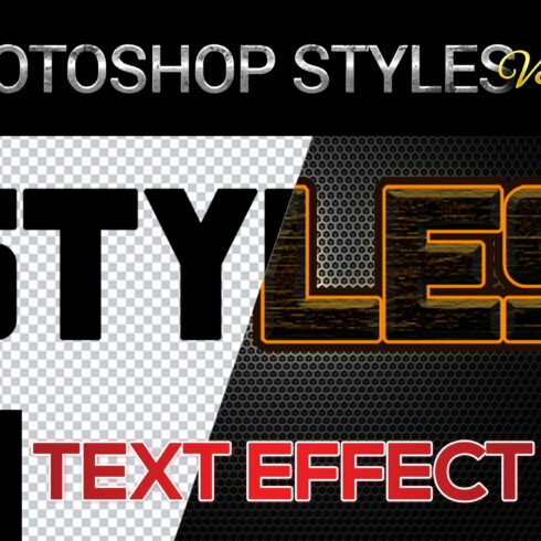 10 creative Photoshop Styles V359cover image.
