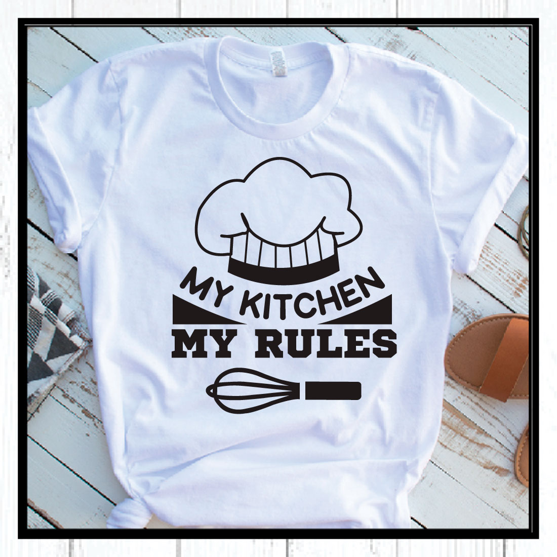 my kitchen my rules svg preview image.