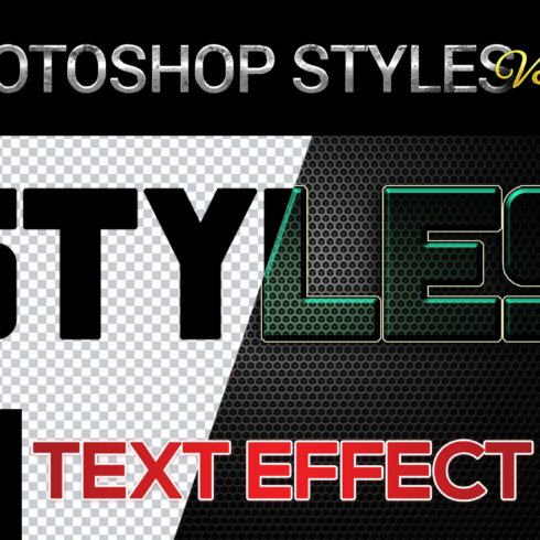 10 creative Photoshop Styles V360cover image.