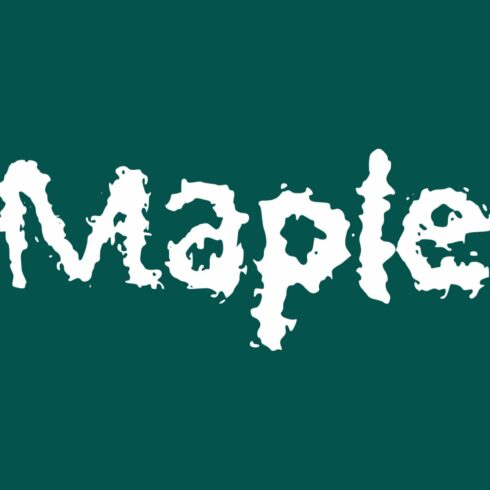 Maple Handwritten Font cover image.