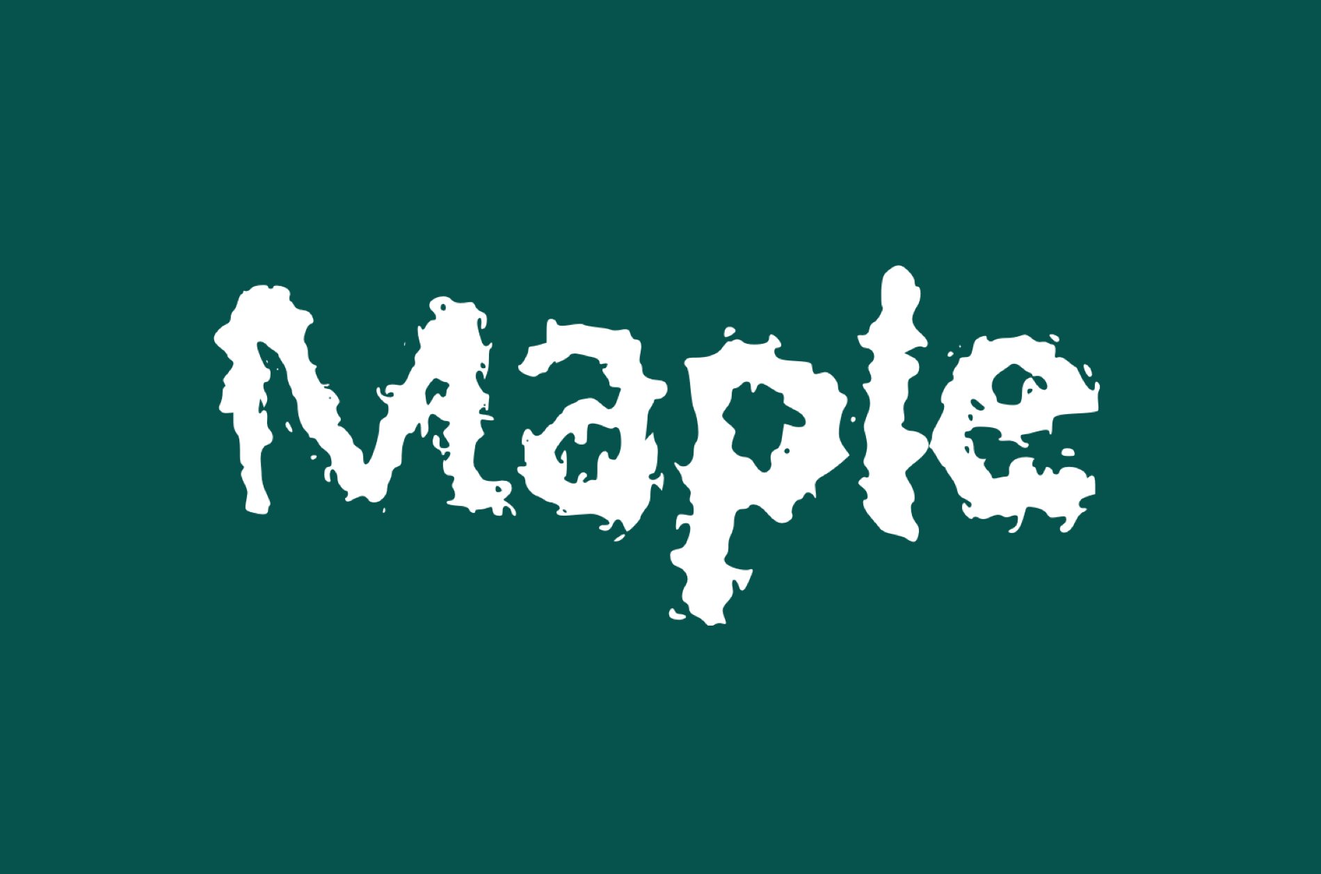 Maple Handwritten Font cover image.