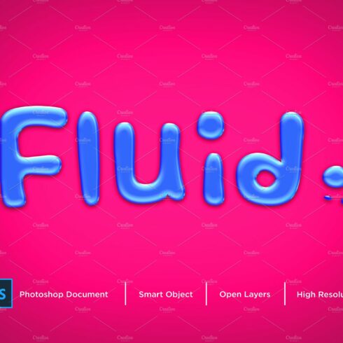 fluid Text Effect & Layer Stylecover image.