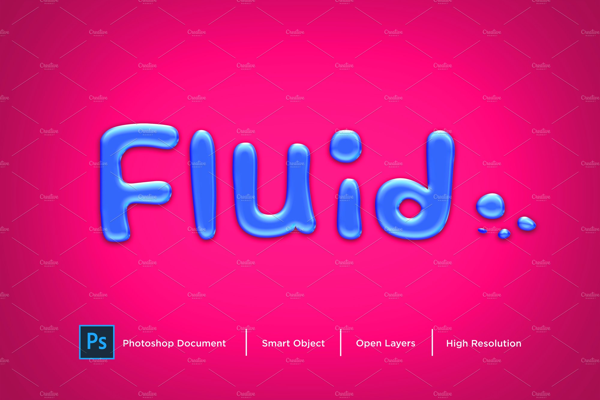 fluid Text Effect & Layer Stylecover image.