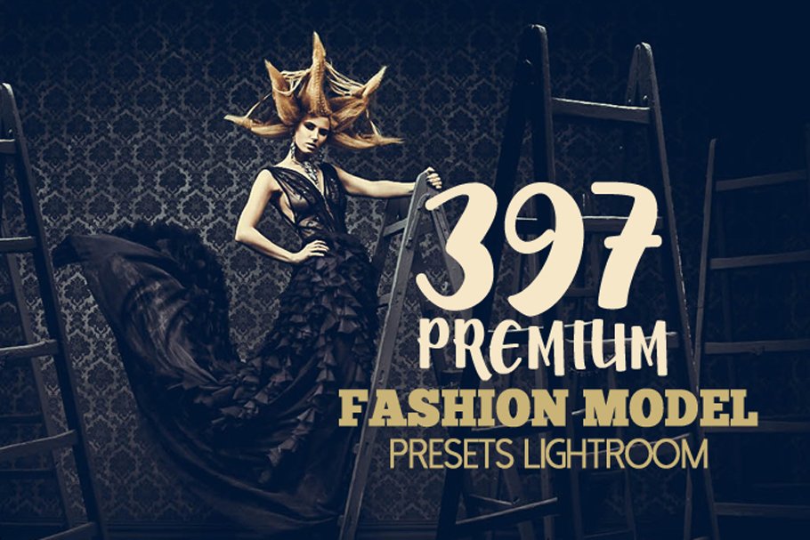 Premium Fashion Model Lightroomcover image.