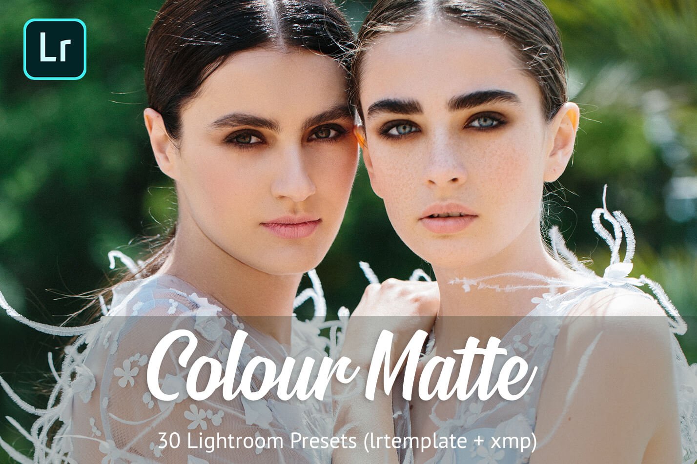 Colour Matte Presets Lightroomcover image.