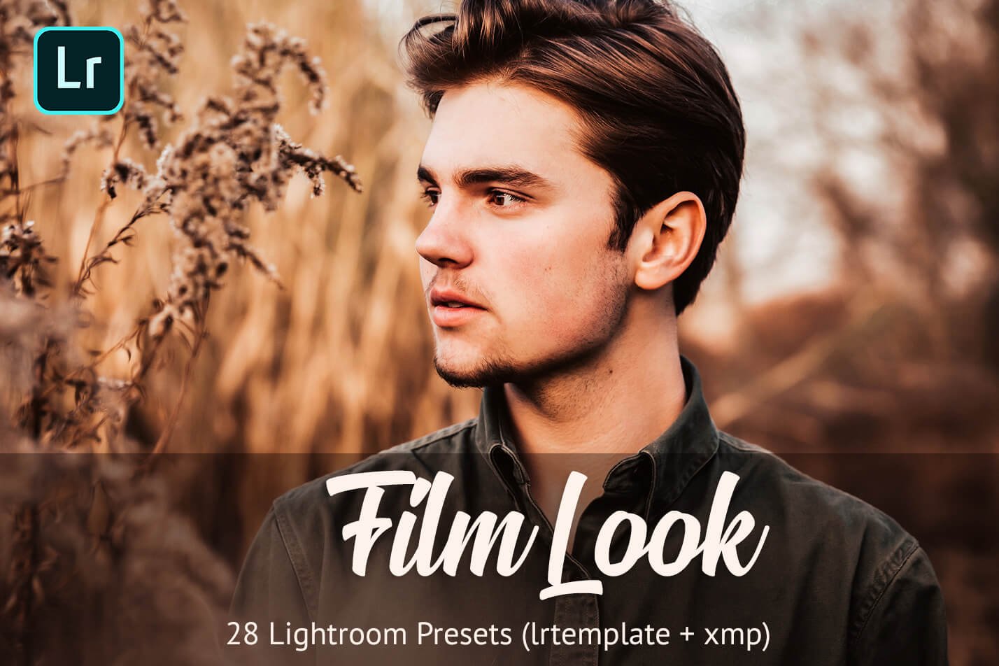 Film Look Presets Lightroomcover image.