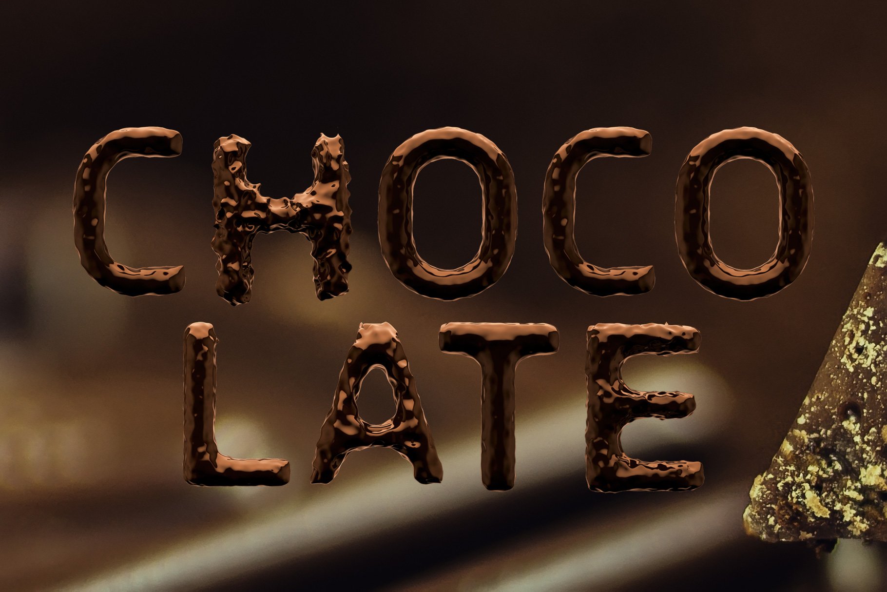 Ms Chocolate Font and PNGs cover image.