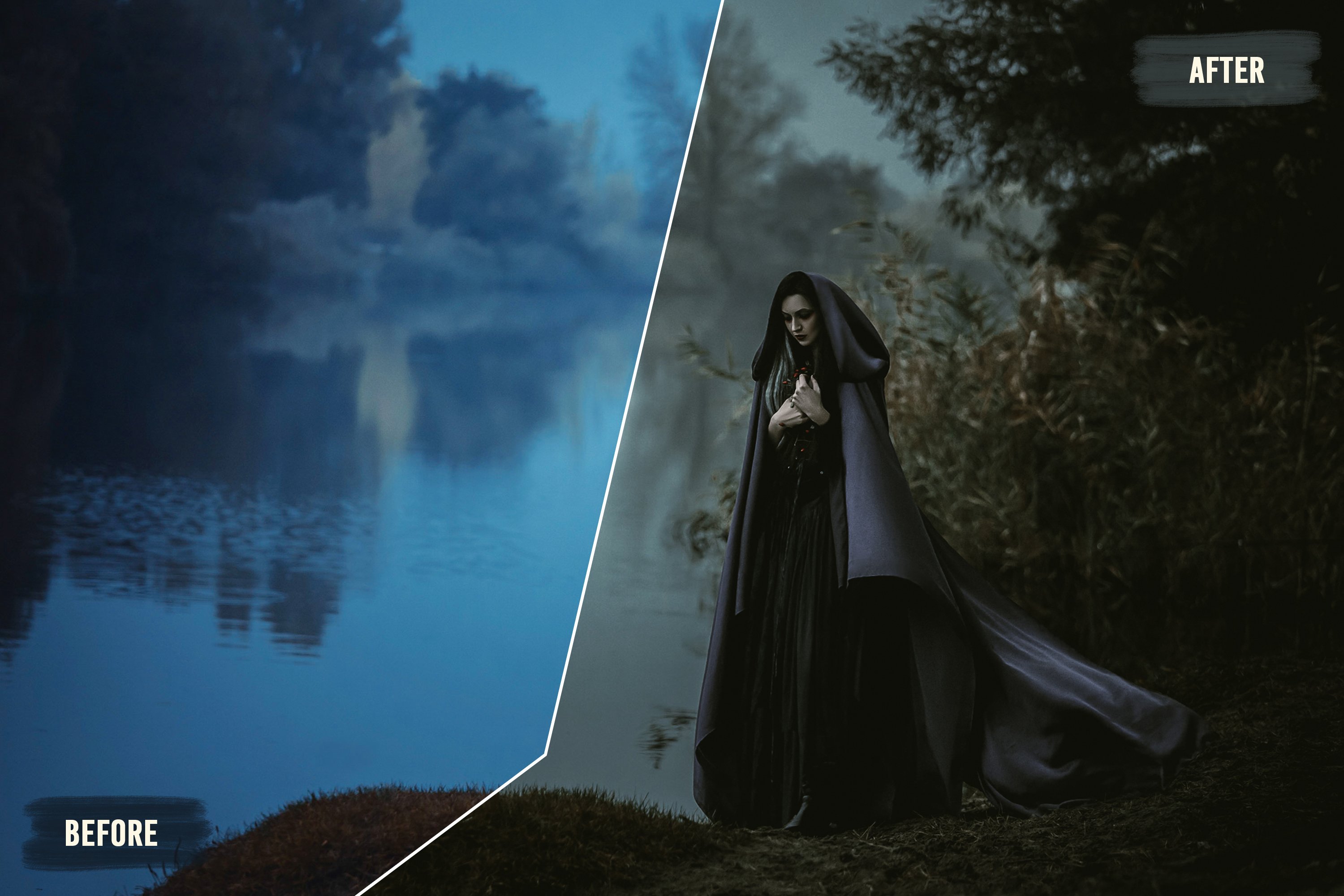 20 Dark Moody LUTs Packpreview image.