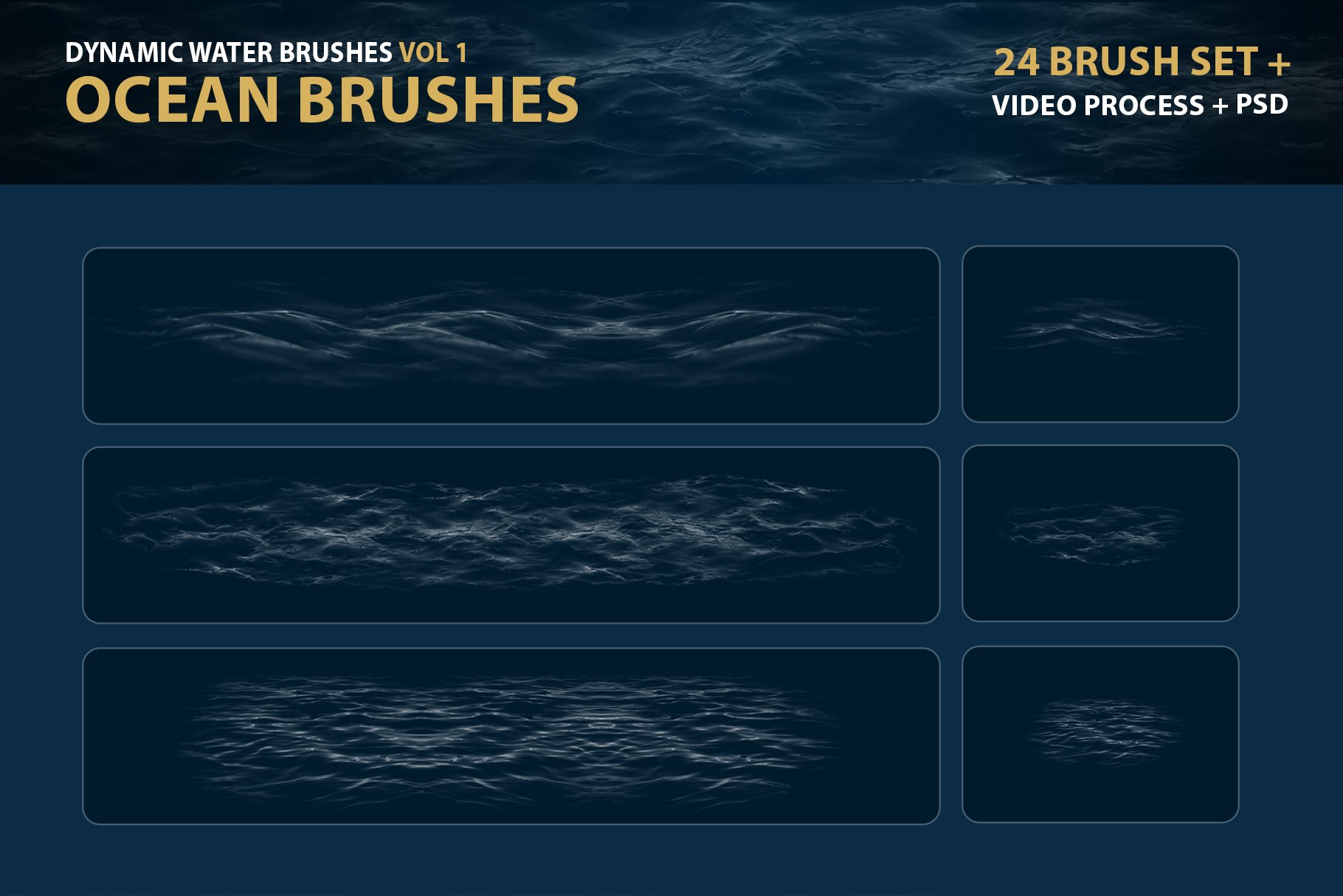 Dynamic Ocean Photoshop Brushes – MasterBundles