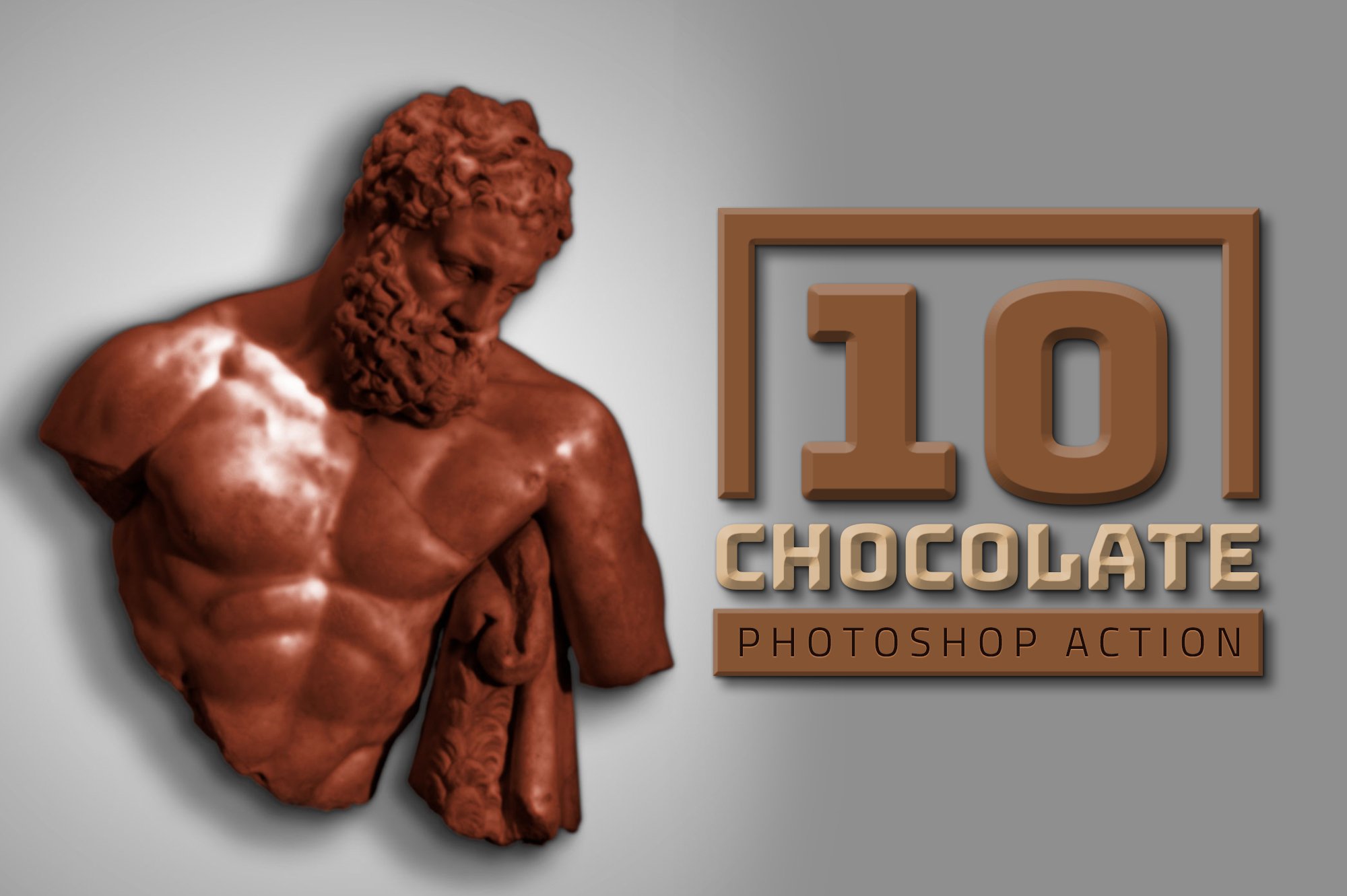 10 Chocolate Photoshop Actionspreview image.