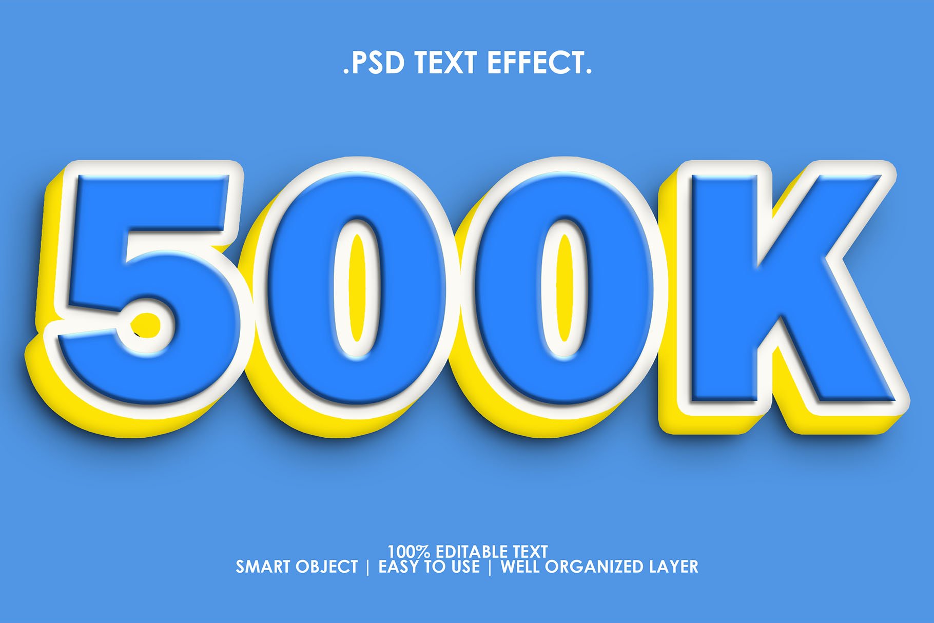 500K Text Style Effectcover image.