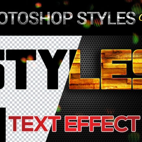 10 creative Photoshop Styles V04cover image.