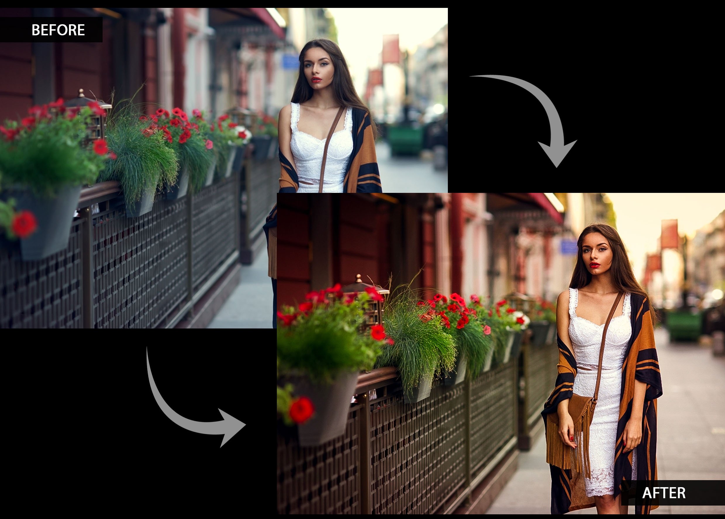 Golden Lightroom Presets bundlepreview image.