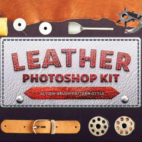 Photoshop Leather Kitcover image.