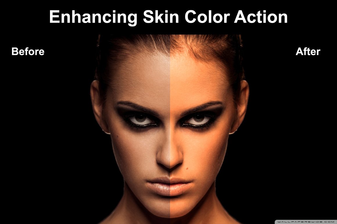 Enhancing Skin Color Actionpreview image.