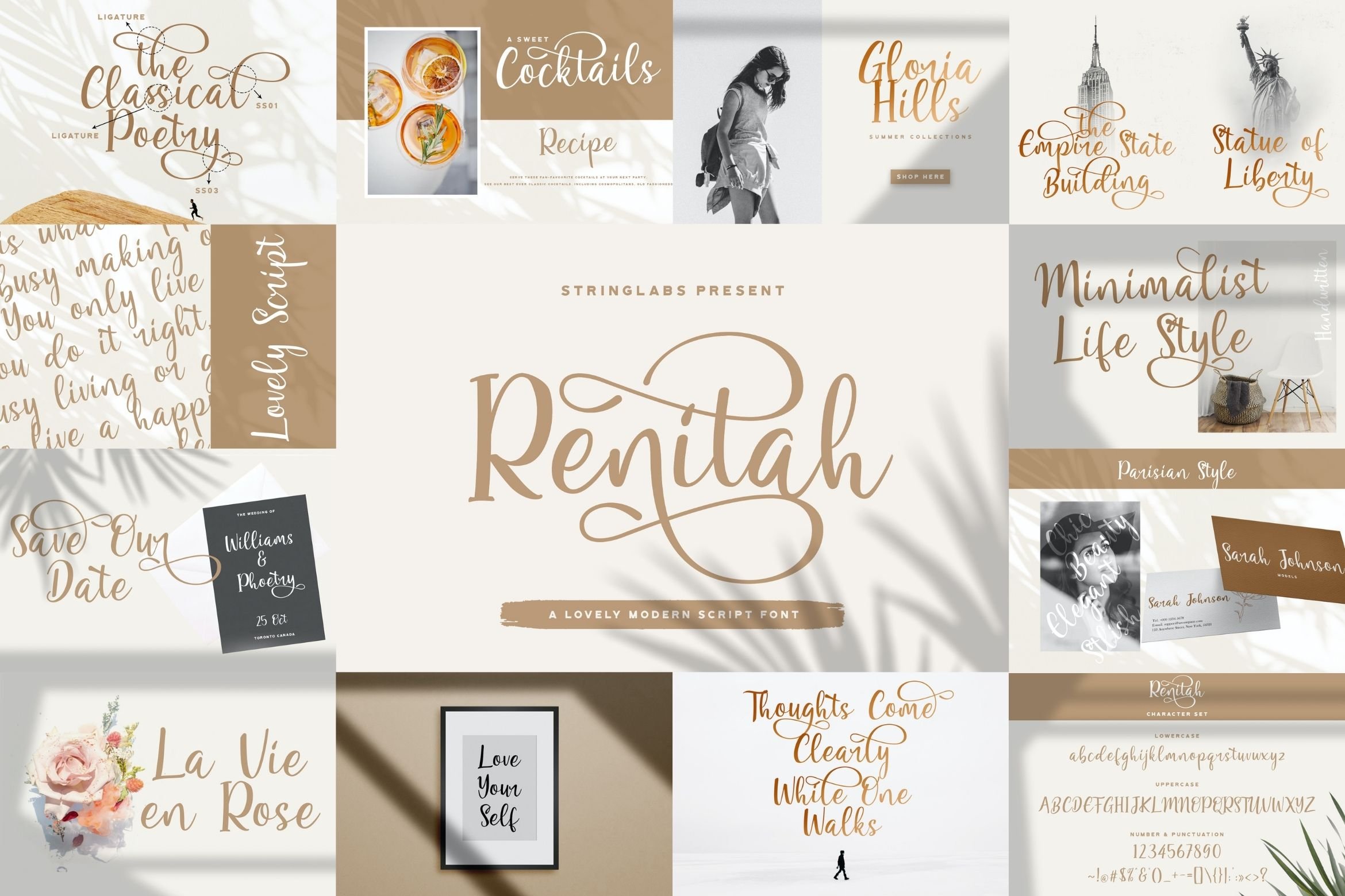 Calligraphy Font Bundle Vol 6 preview image.