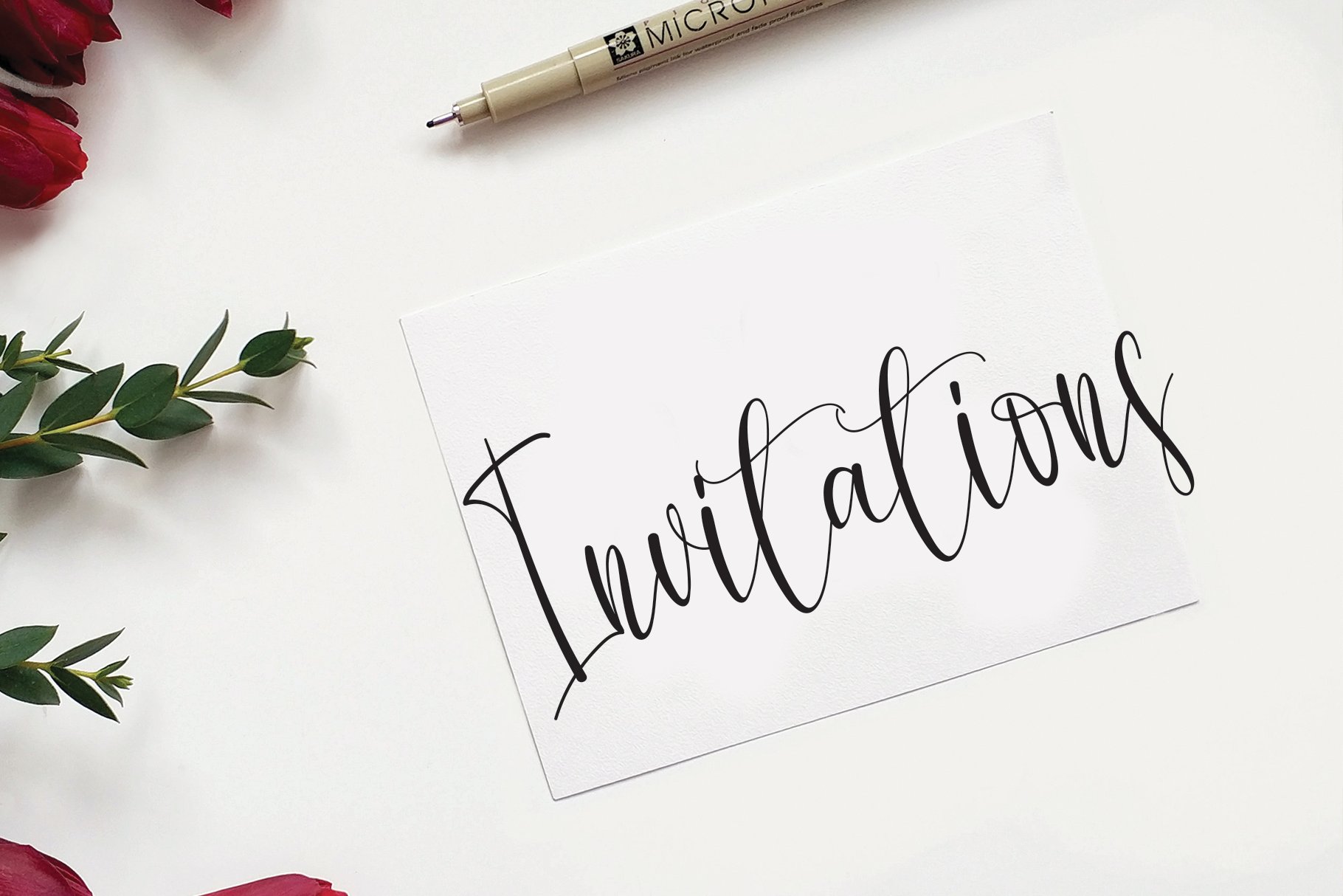 Christmas Family | Handwriten Font preview image.