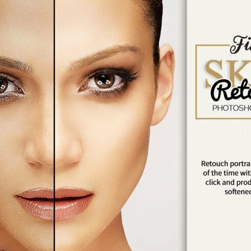 Fine Skin Retouch Photoshop Actioncover image.