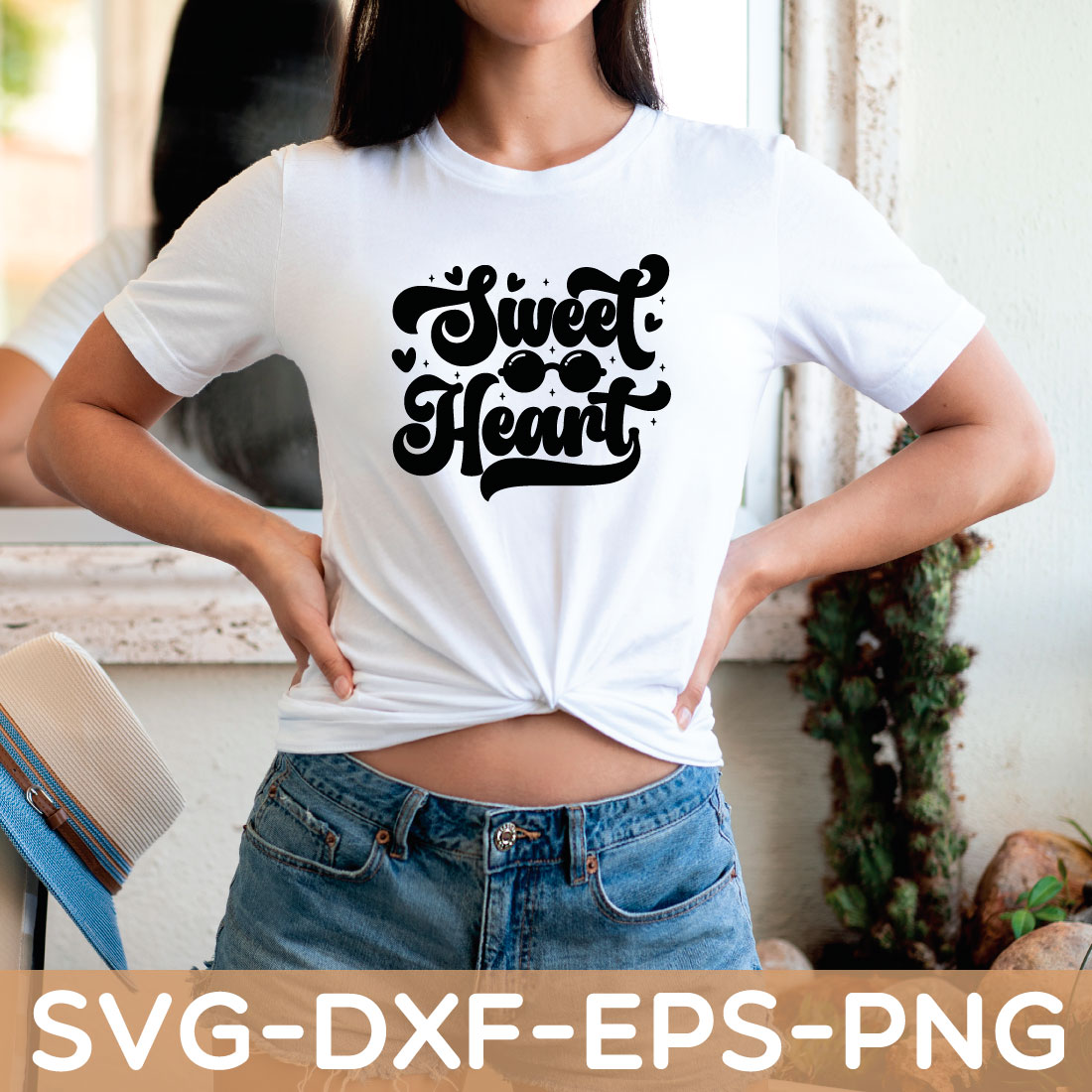 sweet heart shirt preview image.