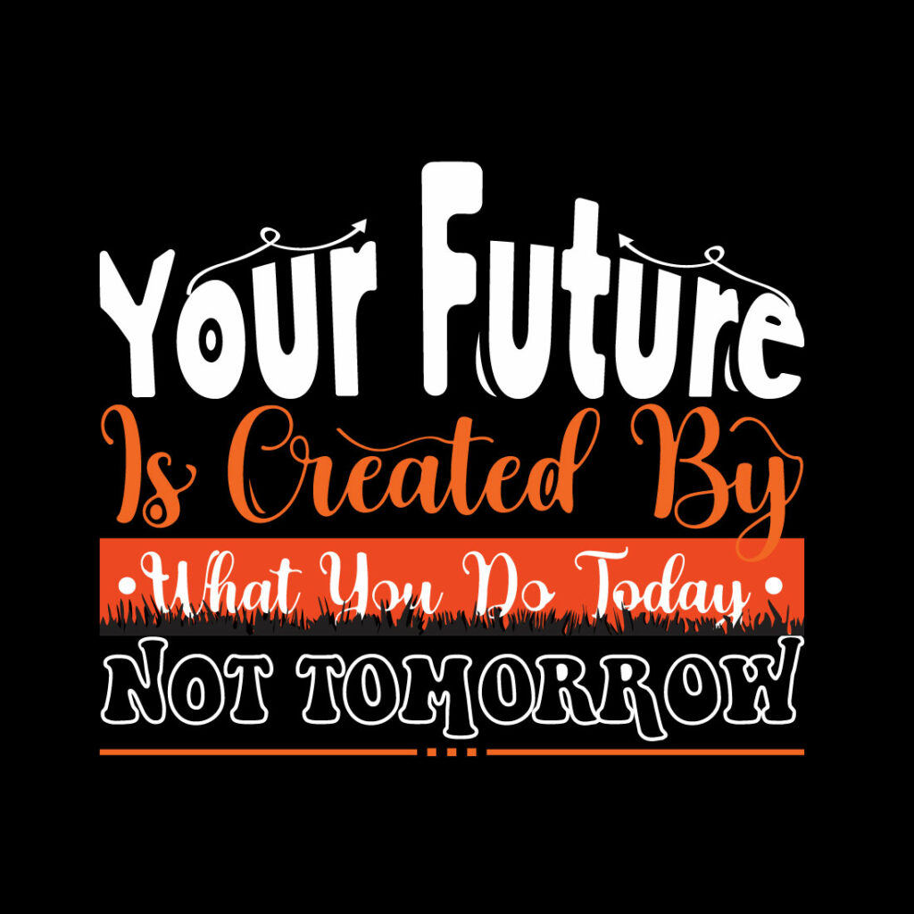 T-Shirt Design Bundle Motivational Typography - MasterBundles