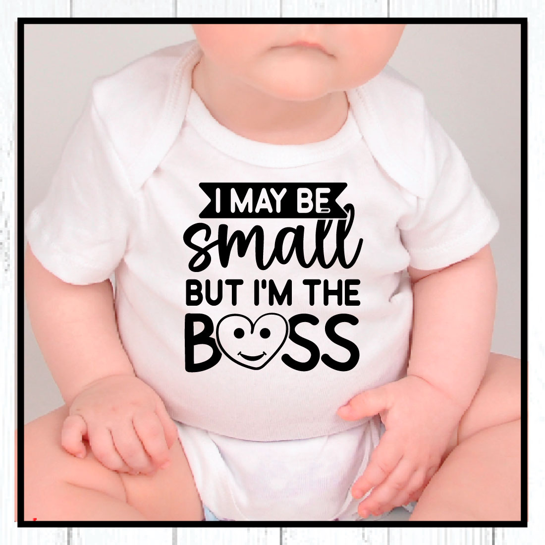 i may be small but i\'m the boss svg preview image.