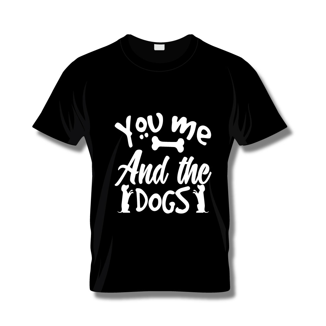 Dog Lover T-Shirt Design cover image.