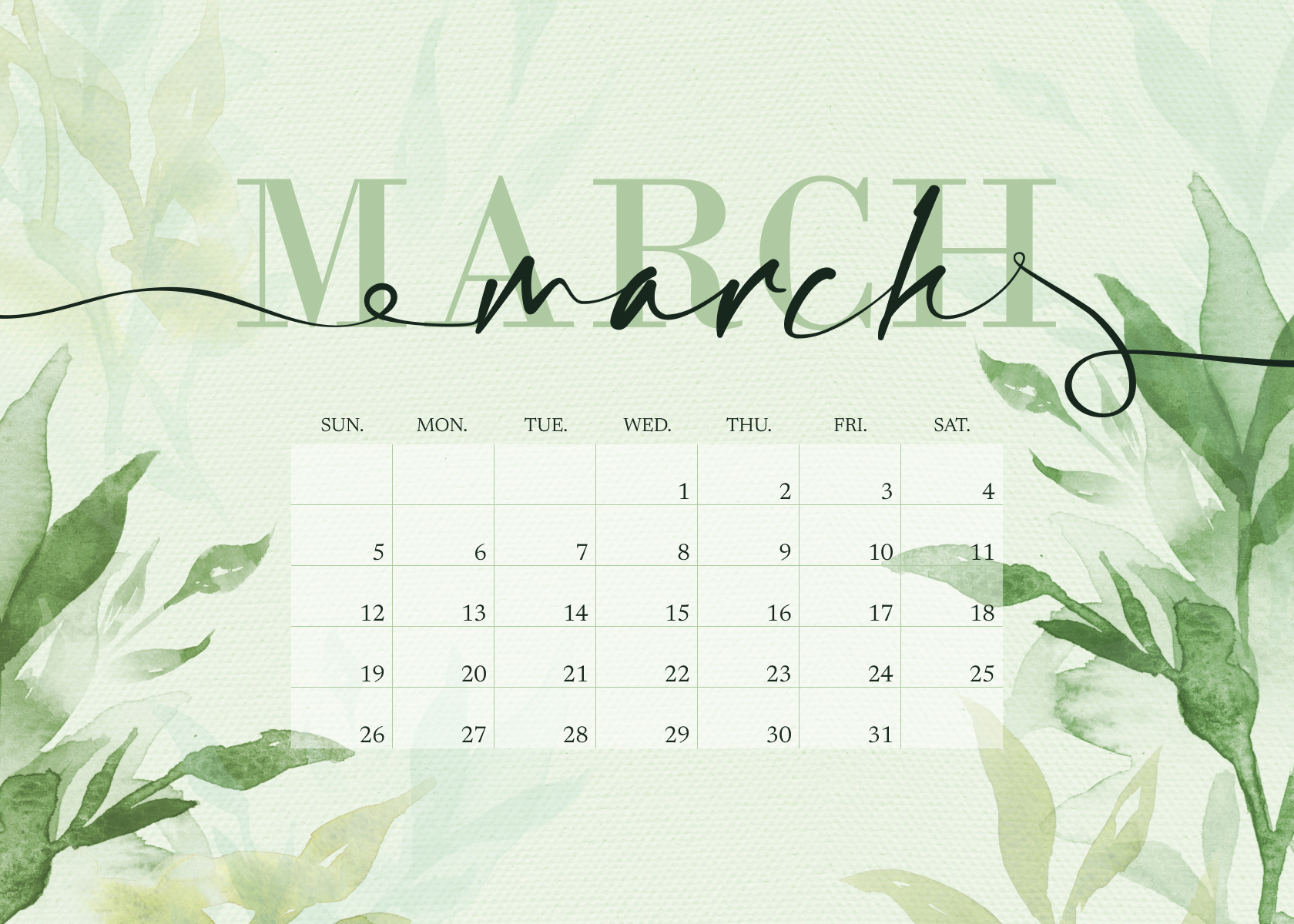4 calendar march 7 1680h1200 919