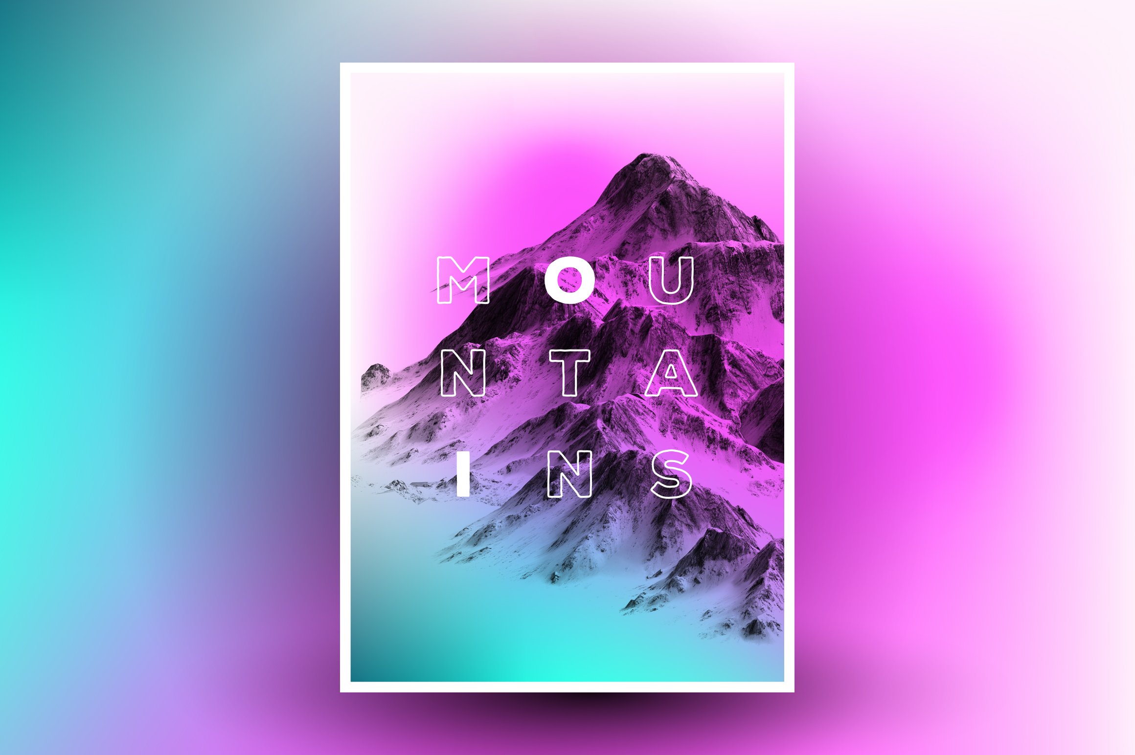 4 gorgeous gradients poster 21