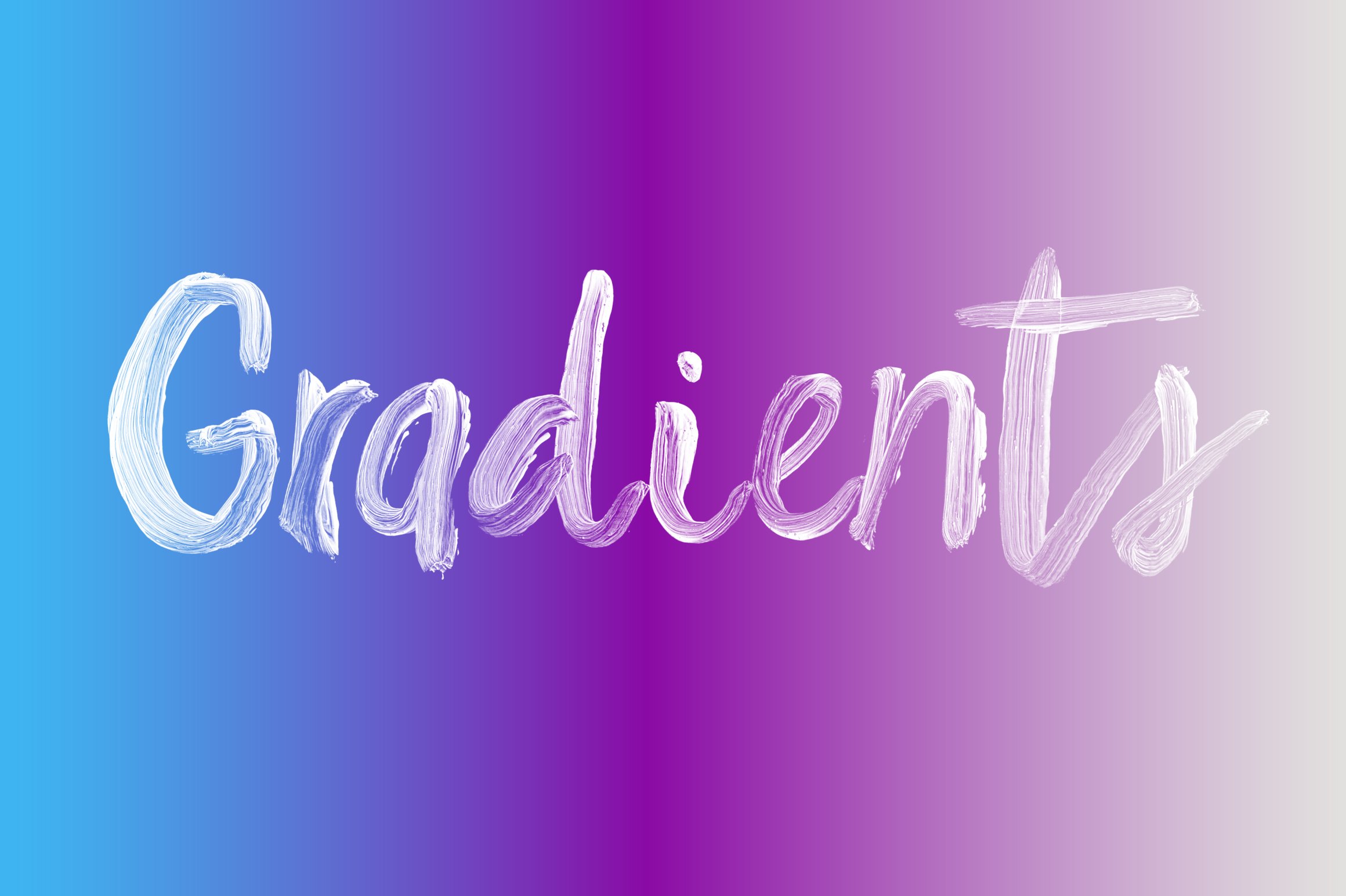 4 gorgeous gradients typography 995