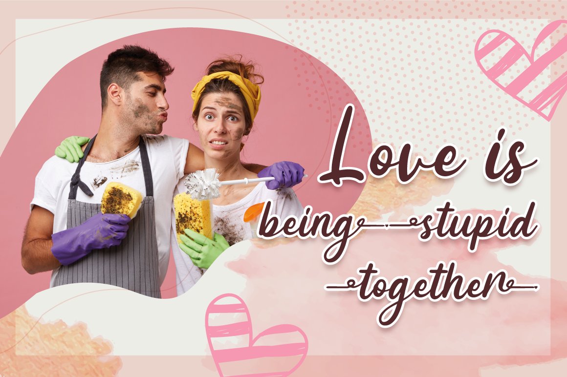 4 love quotes valentine dots font2 398