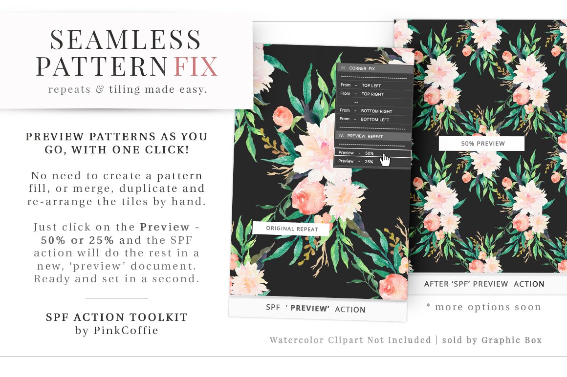 4 seamless pattern fix actions for photoshop pinkcoffie 810