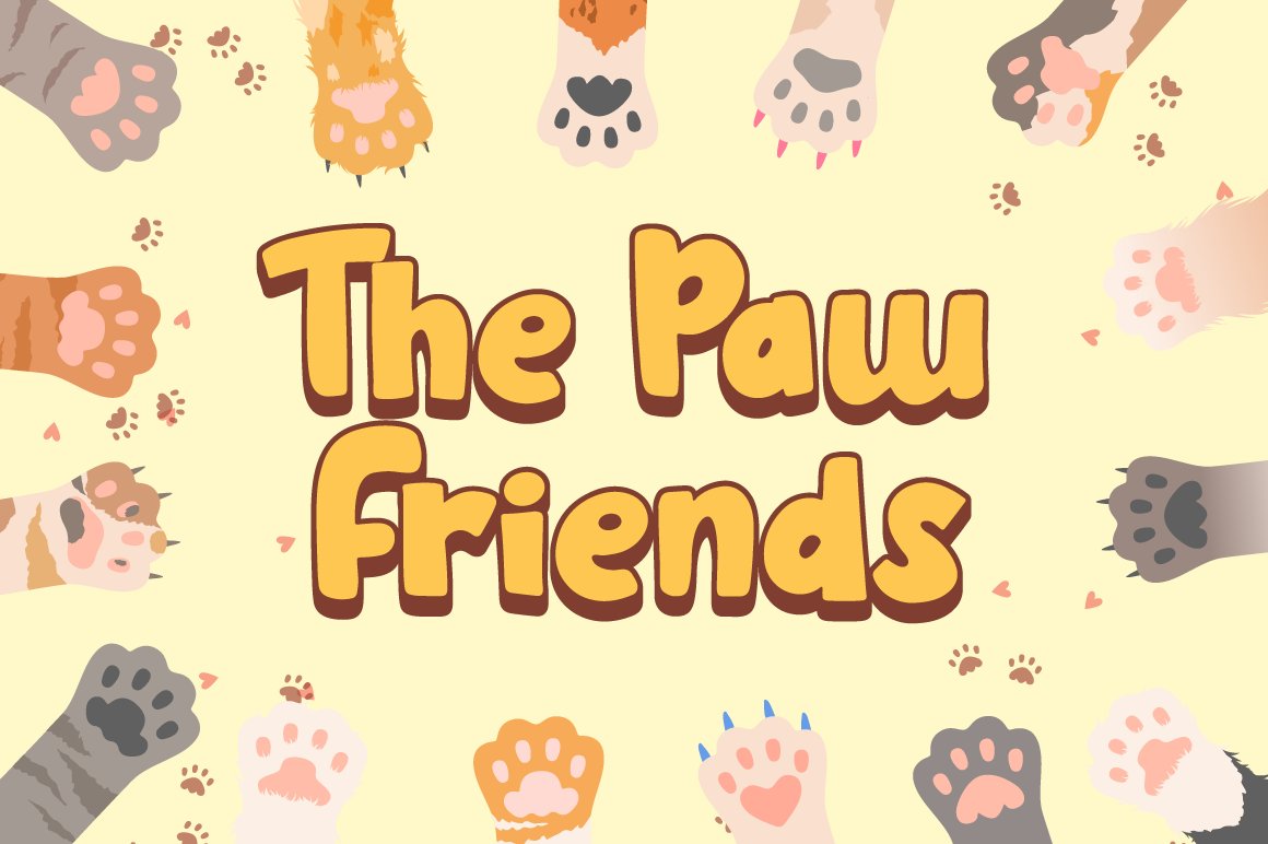 4 the paw friends cat lover 681