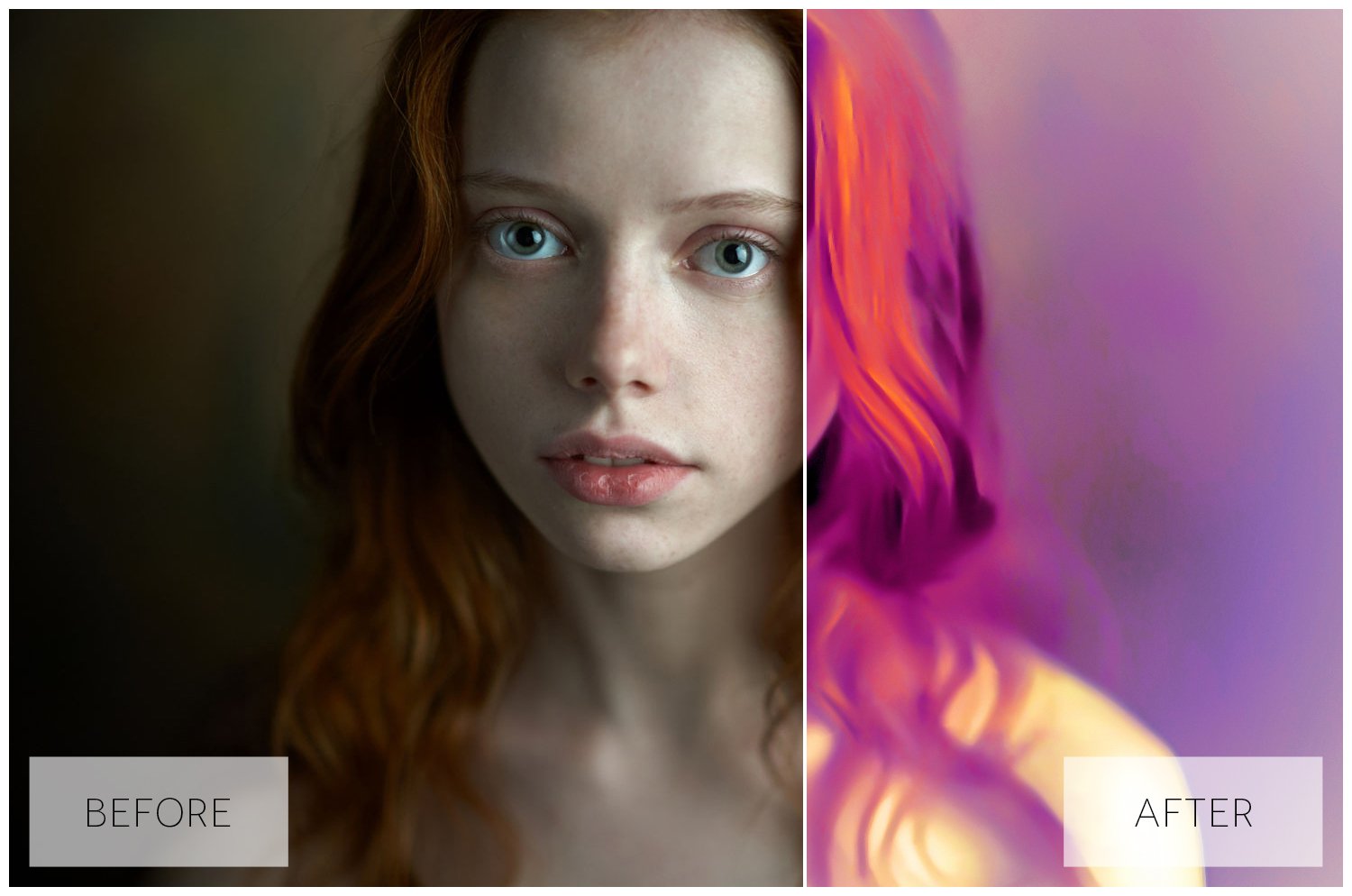 4. before after lovely oil painting effect actions 736