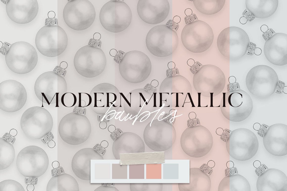 40 color palettes for christmas modern metallics by pulpixel design 644