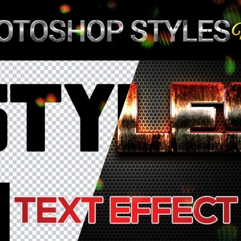 10 creative Photoshop Styles V41cover image.