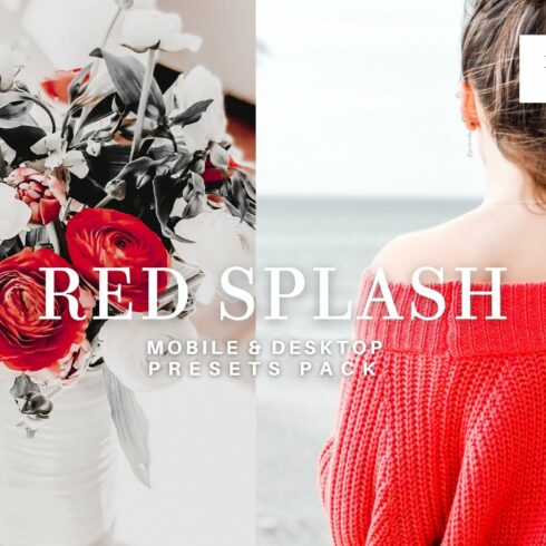 10 RED DRESS MOBILE DESKTOP PRESETScover image.