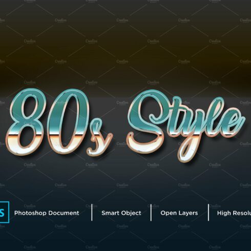 80 Style Text Effect & Layer Stylecover image.