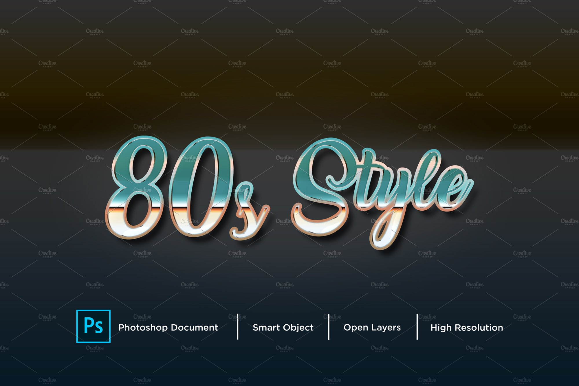 80 Style Text Effect & Layer Stylecover image.