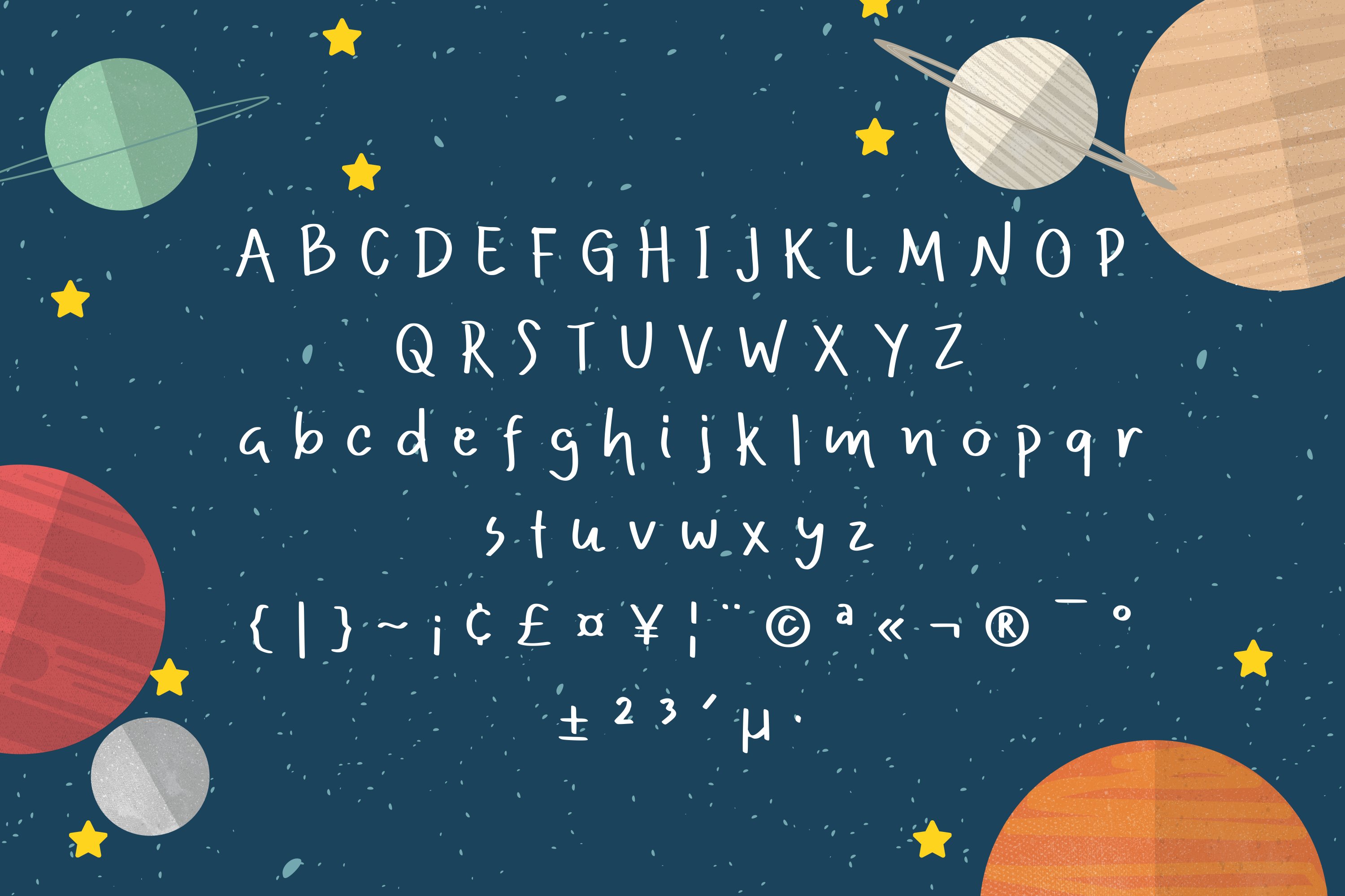 Spaceally Font Duo preview image.