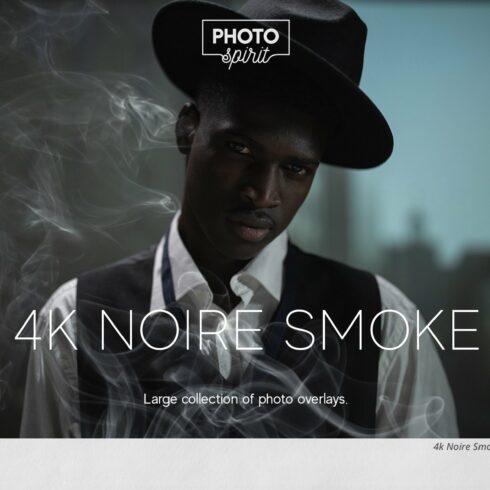 4k Noire Smoke Overlayscover image.