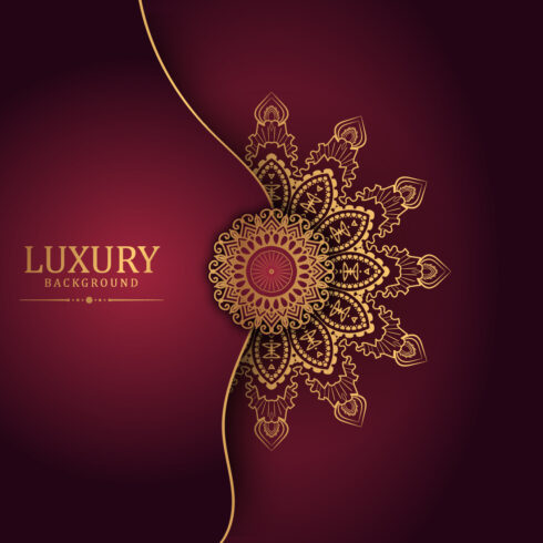 luxury mandala cover image.