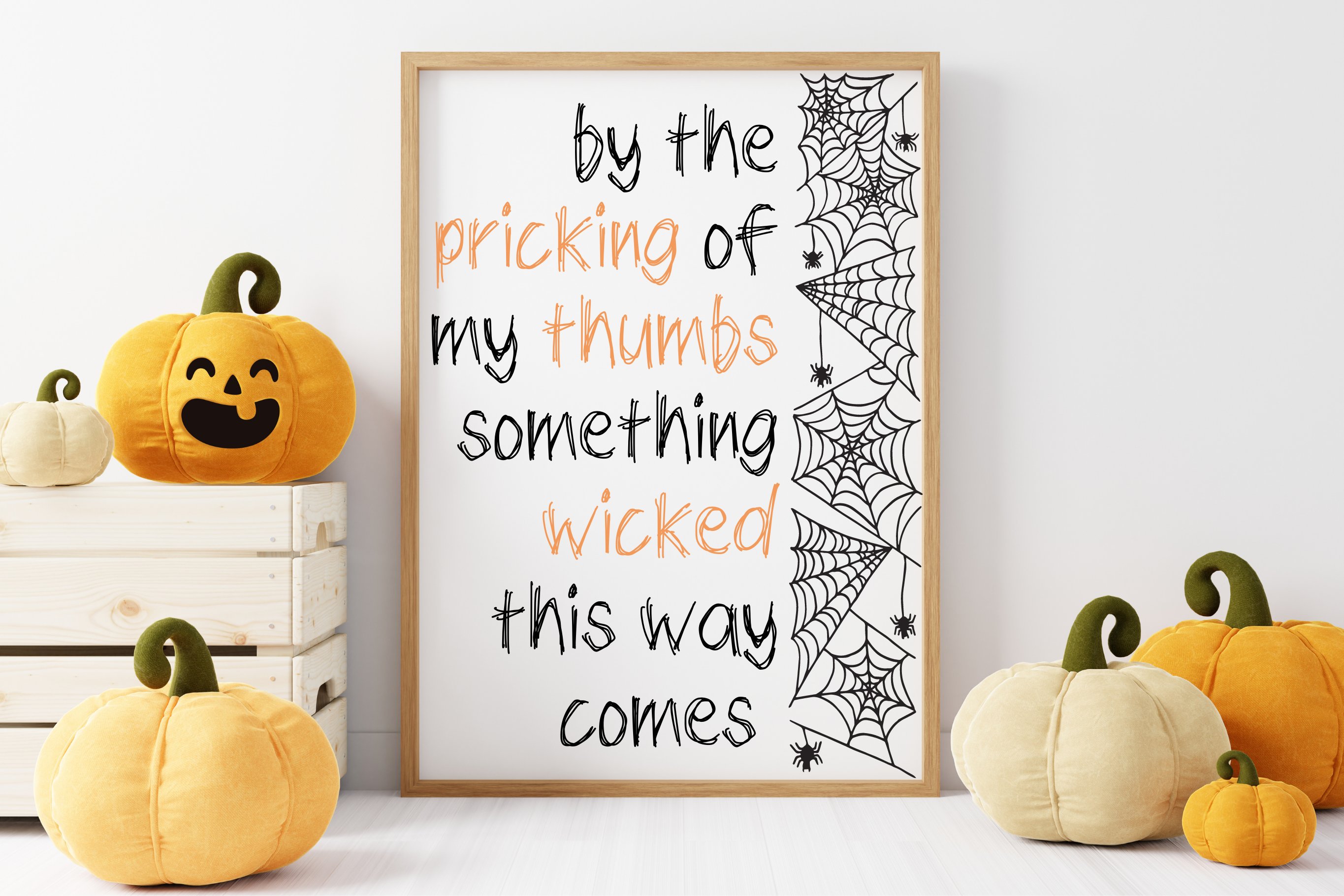 Witching Time Creepy Writing Font preview image.