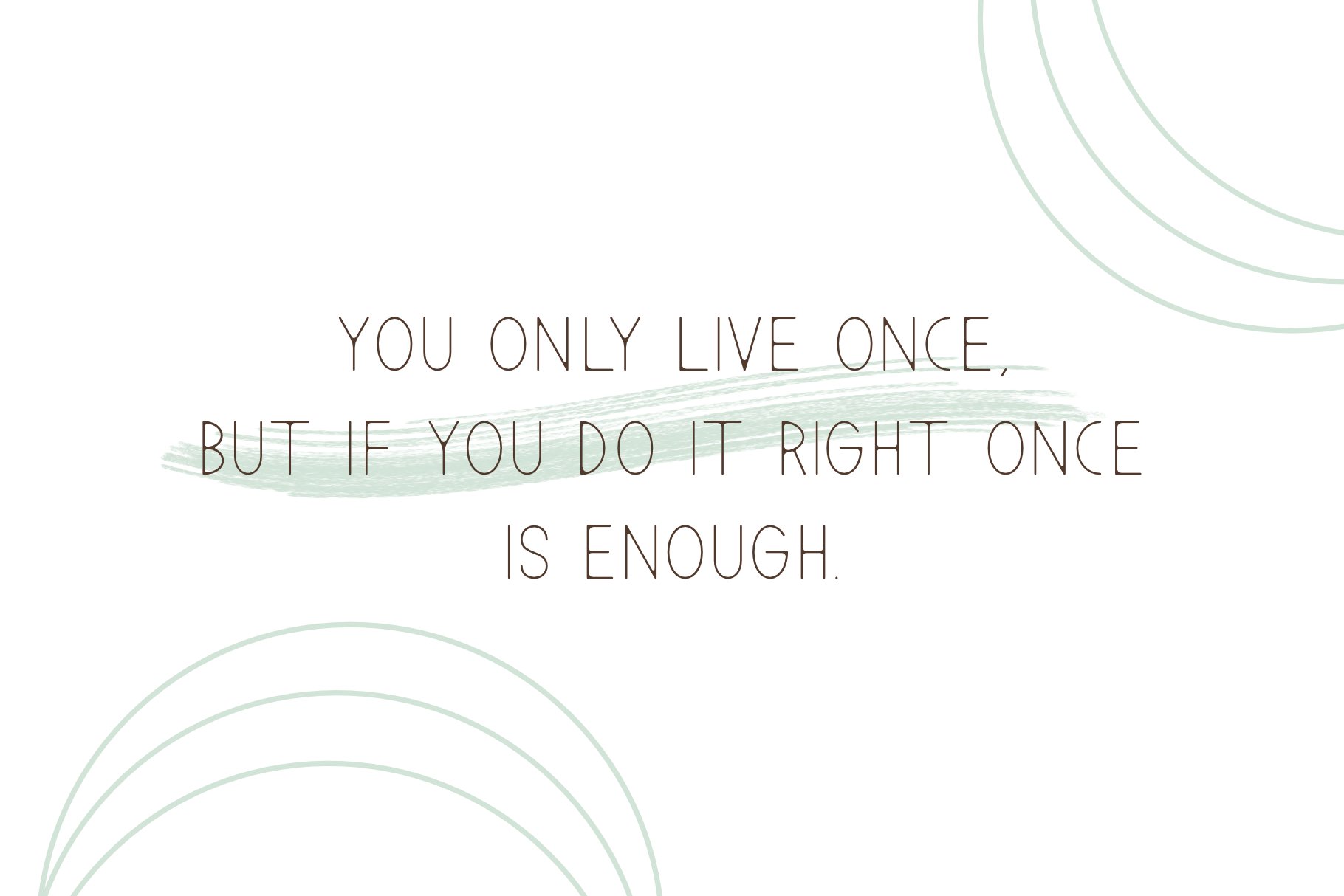Quote Line Font preview image.