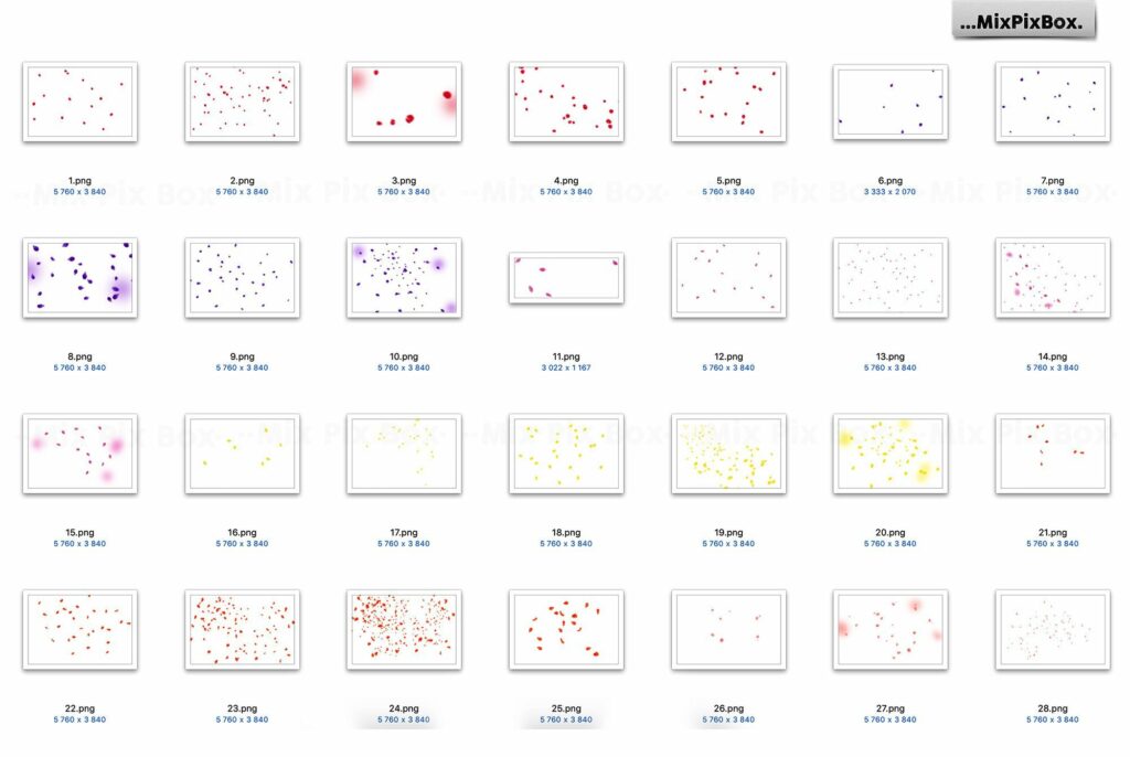 Palace Petals Overlay Set