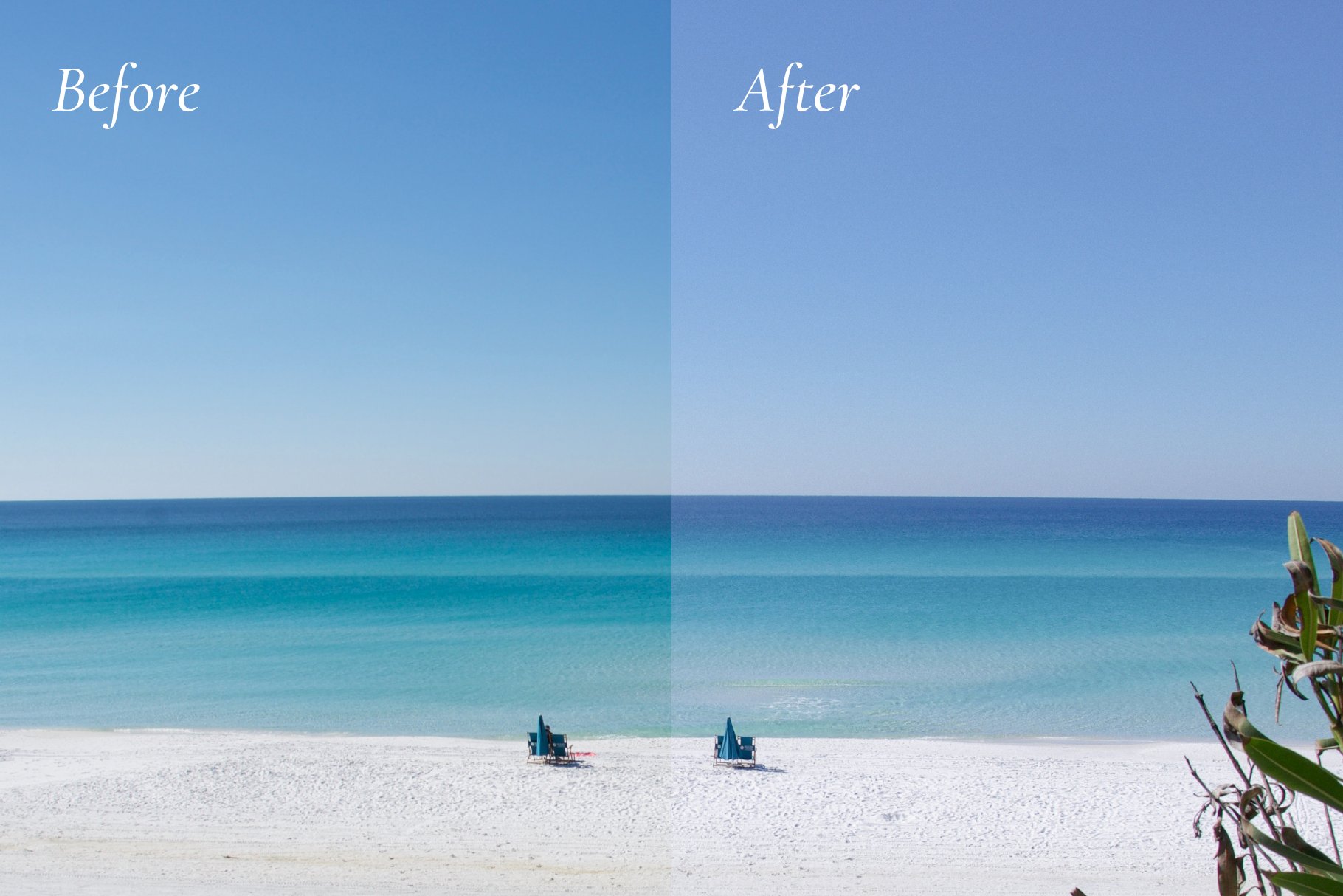 Beach Day Lightroom Presetpreview image.