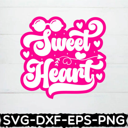 sweet heart sticker cover image.