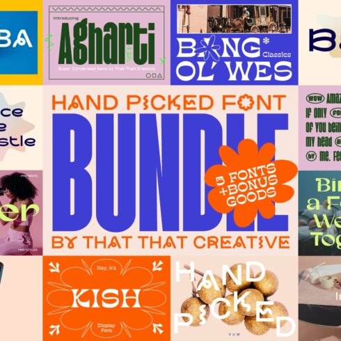 THAT THAT HAND PICKED FONT BUNDLE cover image.