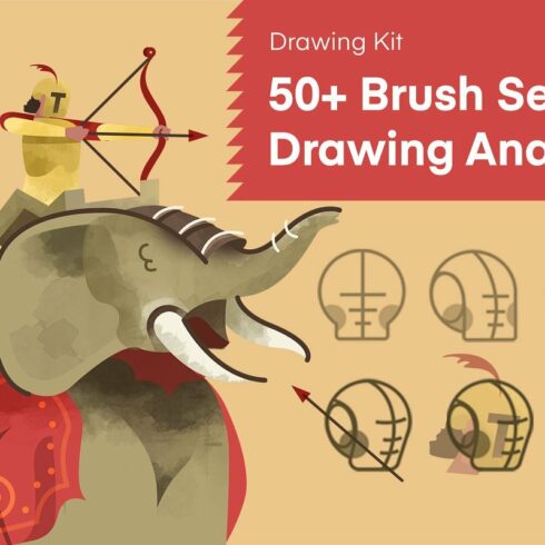 50+ Brush Set Drawing Anatomycover image.